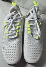 Nike Air Max 270 Women's Sneakers White/Bone/Volt, Size 8, AH6789-108