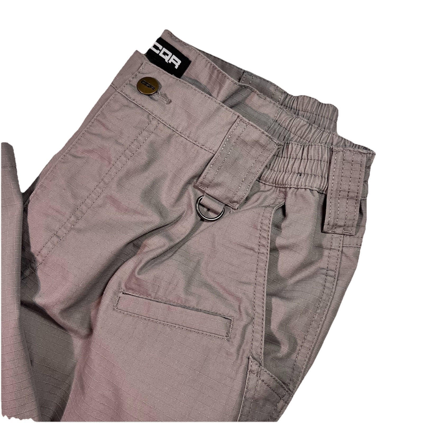 Mens 34x32 Grey Tactical Cargo Ripstop D-ring Edc Assault Li