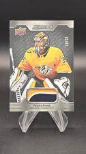 2023-24 UD Engrained #95 Pekka Rinne Ebony Memorabilia Patch /25