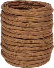 15Yard Raffia Paper Ribbon, 4Mm Paper String Colorful Twisted Paper Craft Rope W