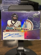 2025 Kyron Drones Leaf Metal Purple Prismatic Auto /10 State Pride《Slab Ready》🔥