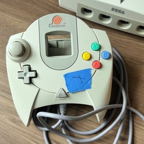 Sega Dreamcast Console w/Red controller and VMU