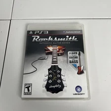 Rocksmith (Sony PlayStation 3, 2011) Tested And Works Good!
