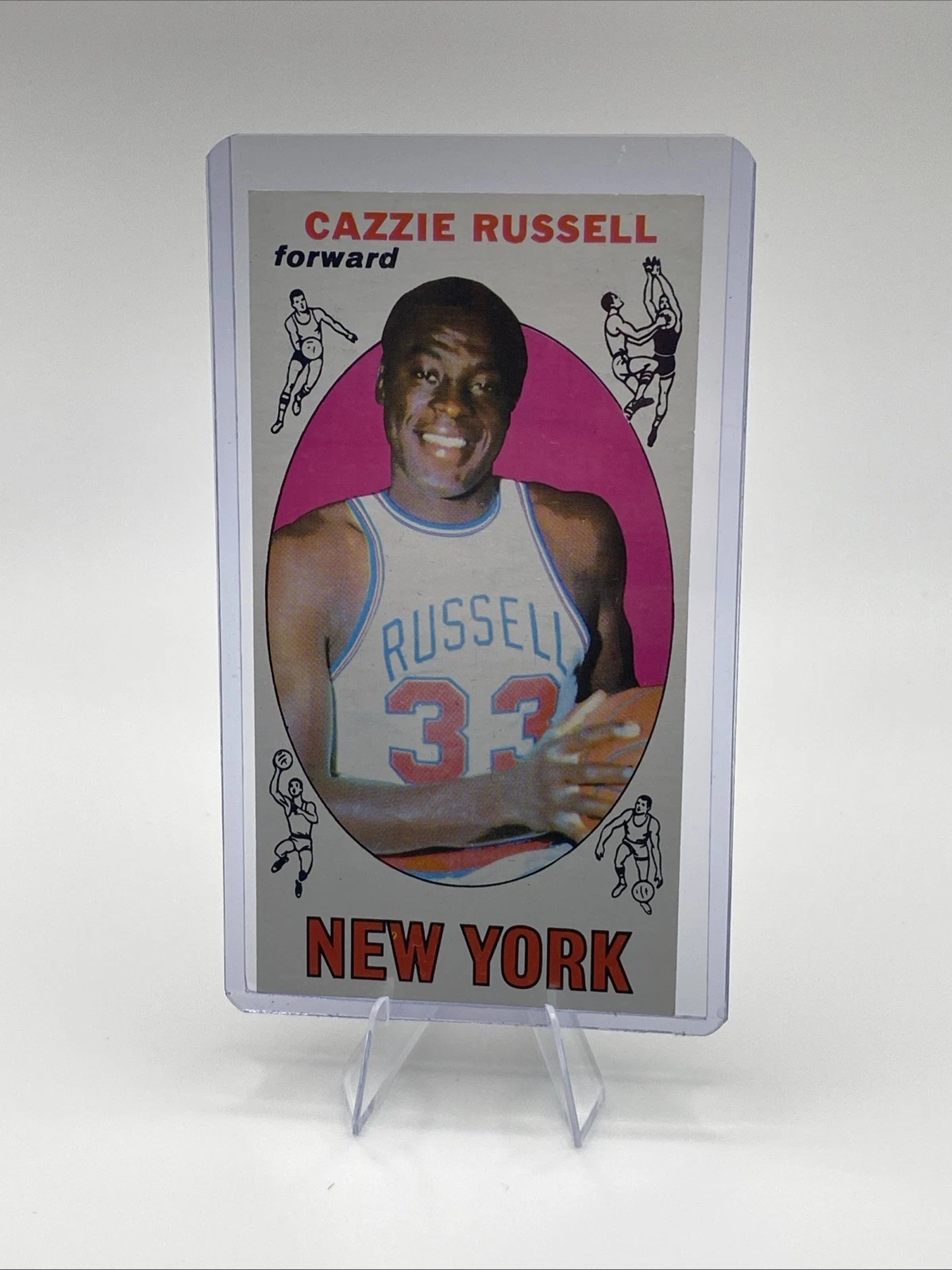 Cazzie Russell trading card