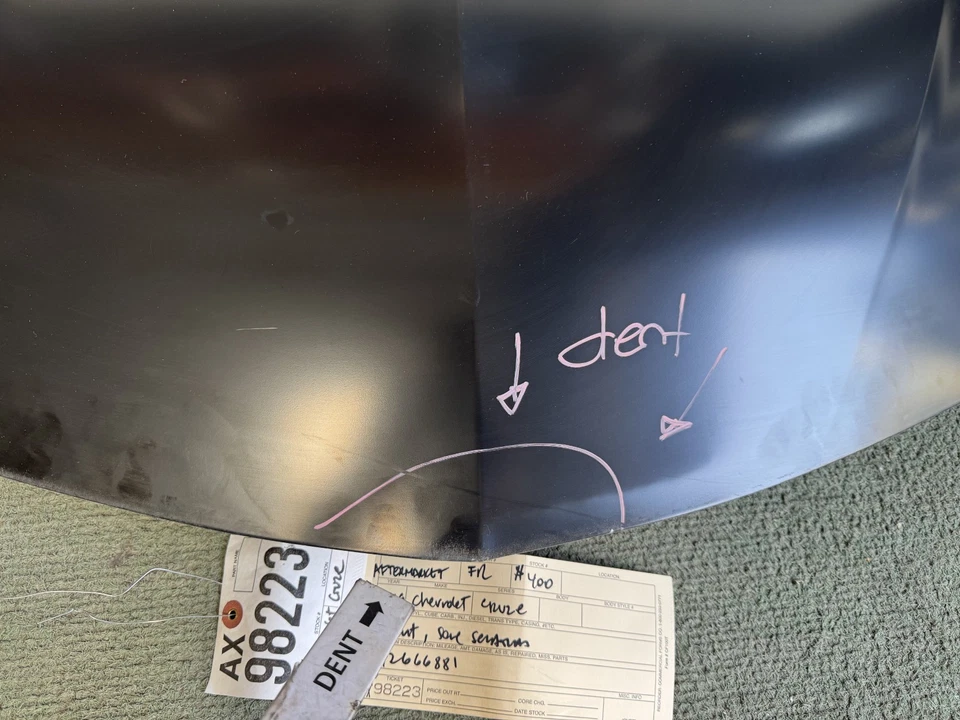 Chevrolet Cruze Hood 2016 2017 2018 2019 mercado de accesorios Ax98223 Foto 4 de 4