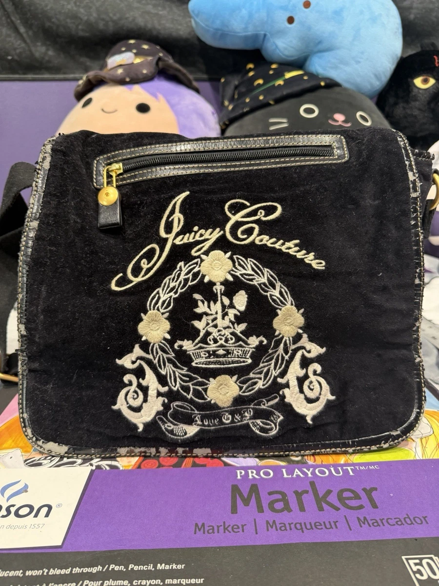 Juicy Couture Messenger Bags & Handbags Women's Velvet Exterior