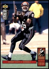 Darnay Scott 1994 Collector's Choice #23 Bengals NFL READ FREE SHIP AutographDen