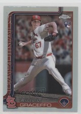 2025 Topps Chrome Refractor Gordon Graceffo #256 1cz0