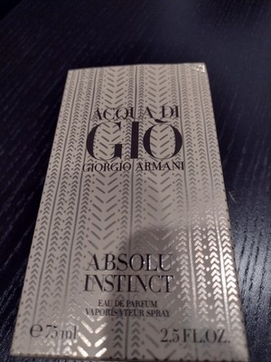 Giorgio Armani Acqua Di Gio Absolu Instinct 2.5oz Men's EDP 65ML/75ML