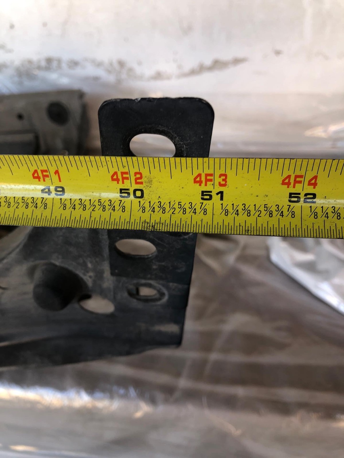 2002 VOLKSWAGEN CABRIO LX Radiator Support Mounting Bracket Assembly Convertible