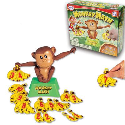 Popular Playthings Monkey Math Balance Game Simple Addition Toy Scale Hands-On