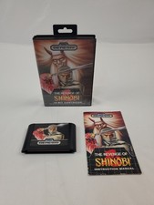The Revenge of Shinobi Sega Genesis VERSION 1.0 REVISION 00 Complete CIB 