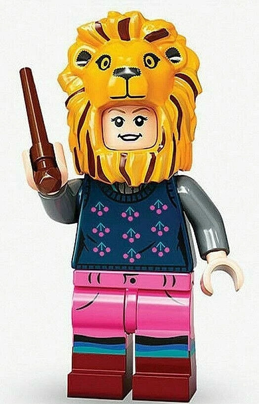 LEGO HARRY POTTER SERIES 2 MINIFIGURE LUNA WITH LIONHAT 71028