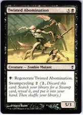 Twisted Abomination 129 C Conspiracy Magic the Gathering MTG LP