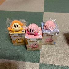 Amicot Series Kirby 3 Figure Set Cute Plush Doll Collection