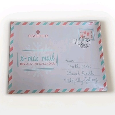 essence Adventskalender 2023 DIY x-mas mail From North Pole Make Up Adventskalen