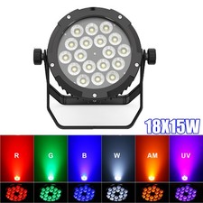 270W IP67 Waterproof 18 LED RGBWA UV DMX PAR Wash Stage Light Outdoor Party Bar