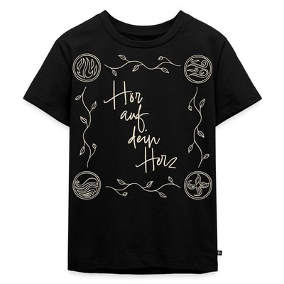 Ein Mädchen Namens Willow Hör Auf Dein Herz Kinder Premium Bio T-Shirt