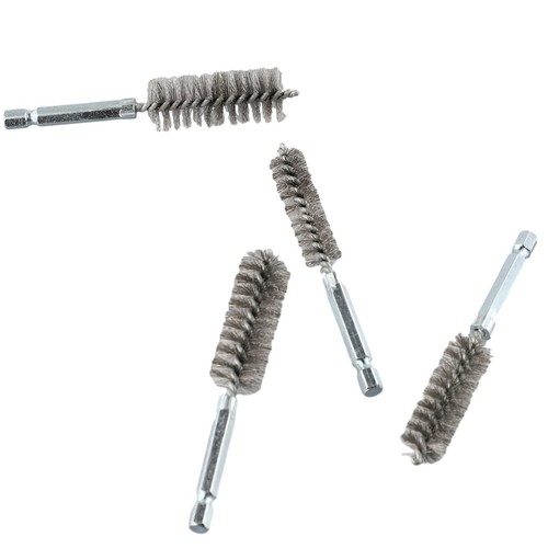 Pack de 6 brosses d'al??sage en acier inoxydable pour perceuse ?? percussion sol - Bild 12 von 12