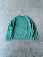 J. Crew Green Lambswool Crewneck Long Sleeve Pullover Sweater large