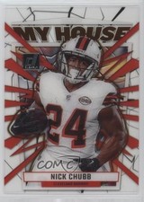 2023 Panini Clearly Donruss Clearly My House Nick Chubb #7 0nr3