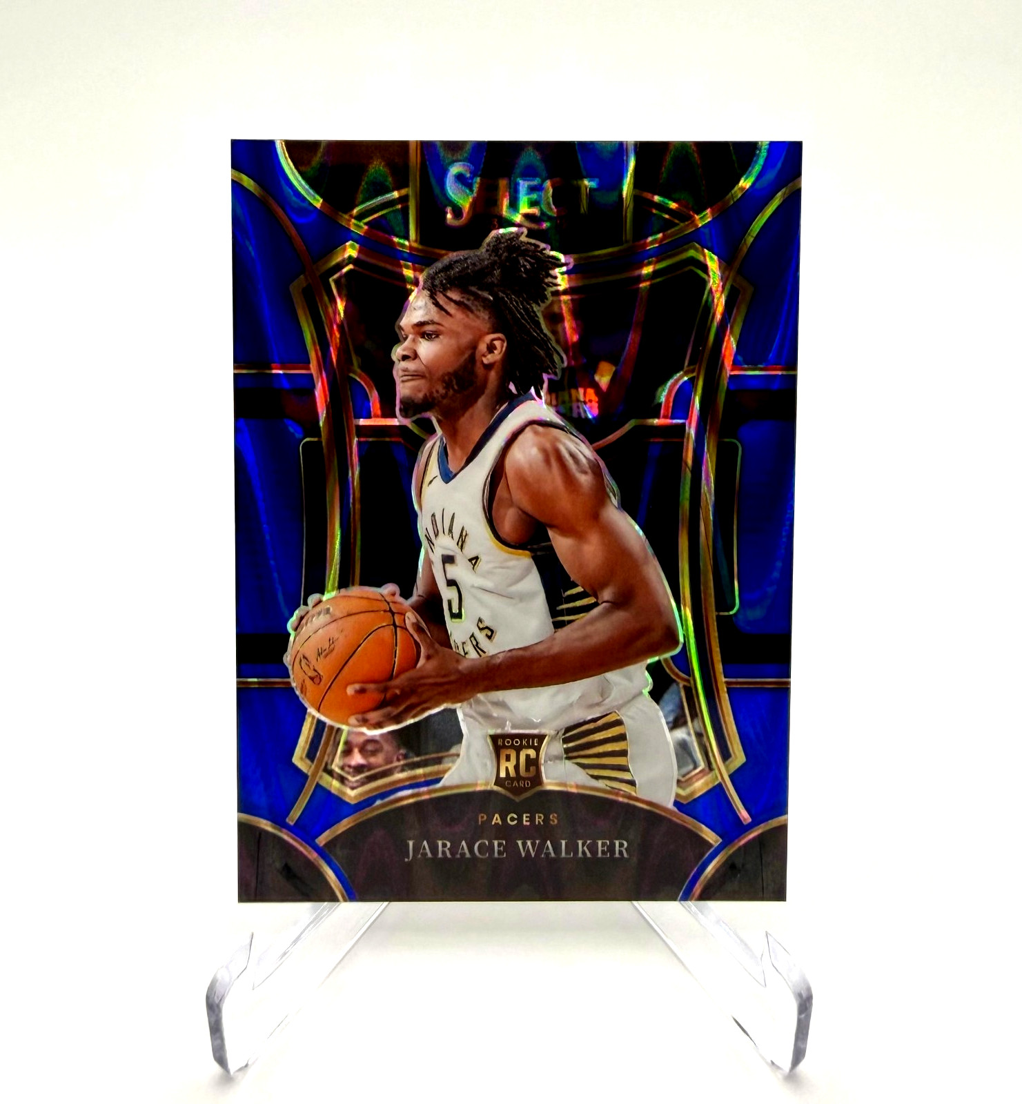2023-24 Panini Select - Jarace Walker #309 Blue Tectonic /99