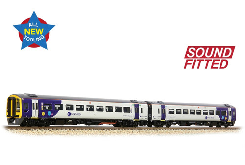 NEU Graham Farish 371-858A Class 158 2-Car DMU 158861 Northern Lokomotive | Zustand: New