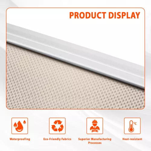 For VW Tiguan Audi Q5 09 2010-2017 Beige Sunroof Sunshade Curtain Assembly Cover - Picture 6 of 12