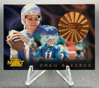 1996 Pinnacle Mint - #13 Drew Bledsoe Bronze - N/M Condition