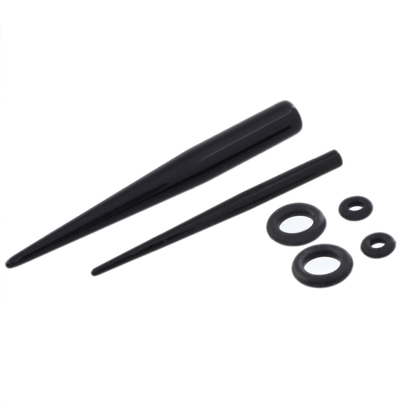 1Pcs Ear Gauge Taper Stretching Kit Ear Tunnel Plug 1.618mm Expander