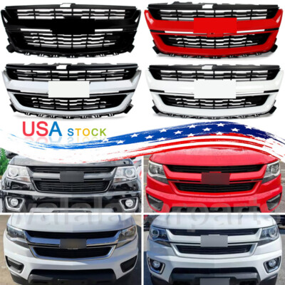 Front Bumper Grille Upper Grill 7Color Optional For Chevrolet Colorado 2015-2020