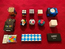 Rubik's Cube & Brain Teasers Puzzles - 50th Anniversary, Phantom, GAN 14 Pro