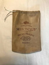 BAG: Select Club Ultra Premium Pecan Praline Whisky, Faux Leather, 7x10 Inch