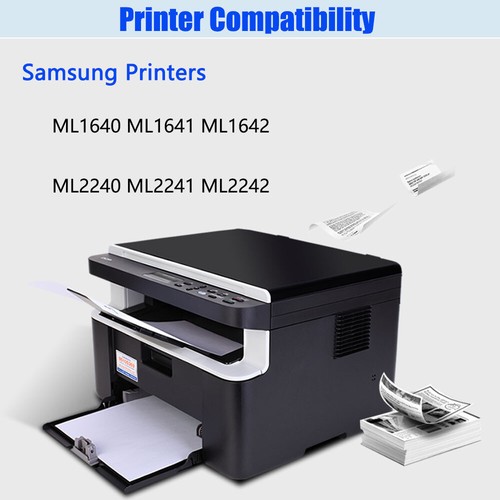 Cartucho de tóner 1 K ML1640 compatible para impresora Samsung serie ML-1640 ML-2240 - Imagen 2 de 20