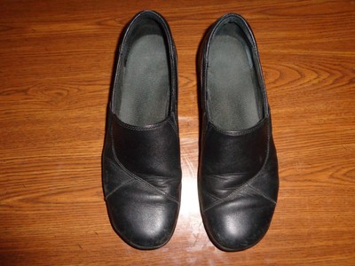 m and s ladies black shoes