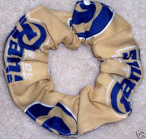 NFL Football Team Fabric Hair Scrunchie or 2 Mini Scrunchies Pick Your Team - Picture 109 of 155