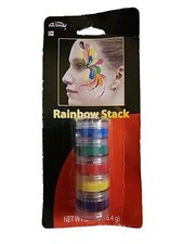 DIY Rainbow Stack Makeup Fun World Dress Up Cosplay Halloween Theater