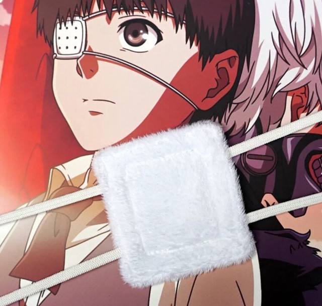 POPULAR Anime Tokyo Ghoul Kaneki Ken Eye Patch SingleEyed Japanse Prop