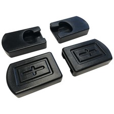 Bodenschoner für Flachstahlmöbel Biergartenmöbel Tische und Stühle, Satz 4 Stück