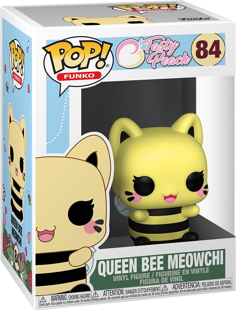 テディ POP Tasty Peach - Queen Bee Meowchi 84 - Funko Pop! - Vinyl Figur | eBay