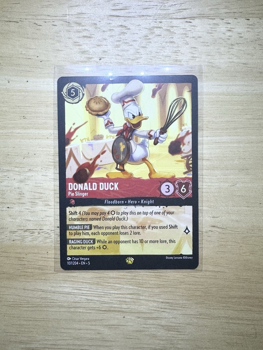 donald duck lorcana cards Disney the First Chapter Musketeer #177/204 Foil T  Rotterdam Comics The item available is listed in the Title Disney Lorcana Trading Card Game