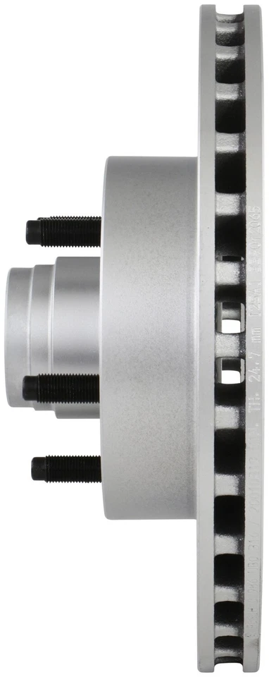 Rotor de freno de disco delantero Bosch QuietCast para Ford Ranger 1998-2009 Foto 3 de 4