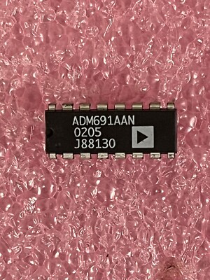 ADM691AAN IC SUPERVISOR MPU 4.65V 16 PIN DIP ANALOG DEVICES (LOT OF 1)