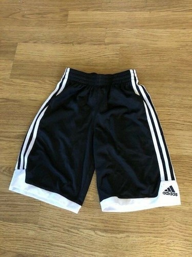 ADIDAS ~ Black Athletic Basketball Shorts (Youth 8)