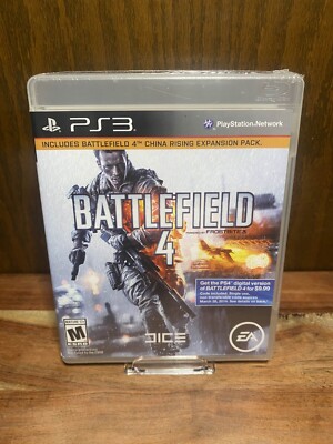 Battlefield 4 Includes China Rising (Sony PlayStation 3, 2013) Brand New SEALED!
