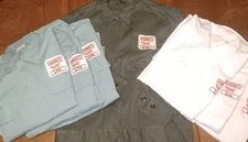 Vintage NOS Men's Chain Stitch Lumberyard? ToppMaster Uniform shirts coat choice