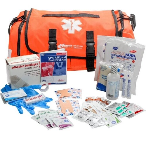 Trauma Bag Kit Large Aid First Responder Complete Stocked EMT EMS Paramedic Full - Picture 14 of 18