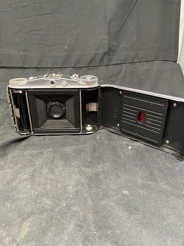 * Vintage Agfa Isolette Pronto Folding Camera with Agnar 85mm F/4.5 Lens Rare - Picture 8 of 12