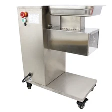 QE Commercial Meat Cutting Machine Slicer with 3mm Blade Stainless Steel 500KG/H