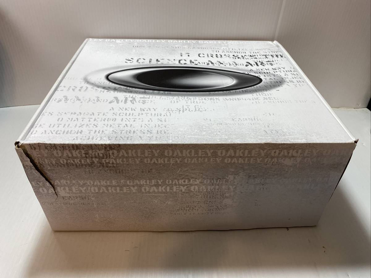 オークリー　非売品　ブックボックス Oakley Flak Low Black Khaki 11083 11.5 Shoe Box ~Box Only | eBay